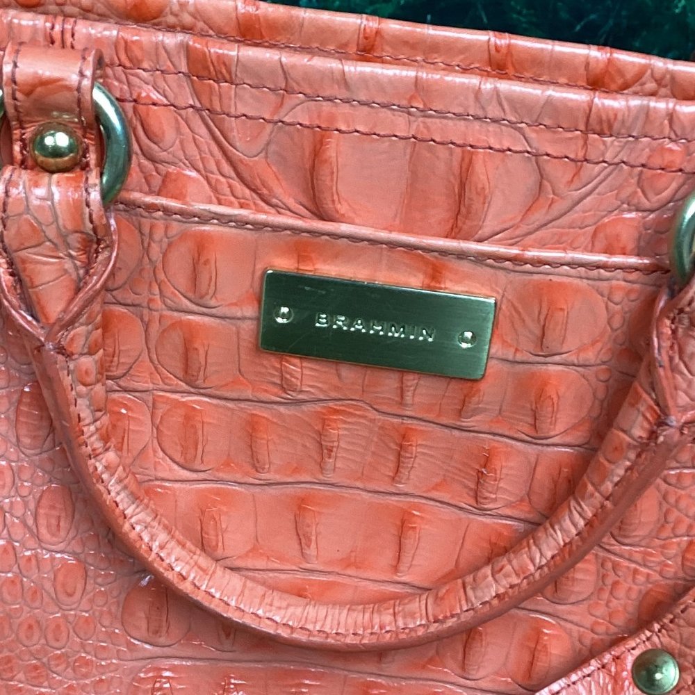 Brahmin Coral Asher Tote Handbag Small - Picture 3 of 16